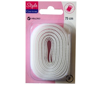 Velcro blanco 75cm Velcro blanco 75cm