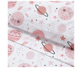 Tríptico para minicuna, color rosa, INTERBABY Space.