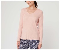 Camiseta de pijama de algodón para mujer IN EXTENSO, talla L.