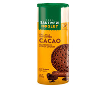 Galletas de chocolate sin gluten SANTIVERI NOGLUT 200 g.
