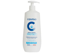 Gel para ducha o baño dermoprotector y con textura crema, para todo tipo de pieles COSMIA Dermo confort protect 750 ml.
