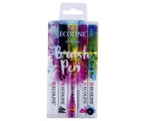 Set de 5 rotuladores ecoline, TALENS.