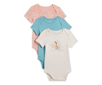 Lote de 3 bodies de algodón para bebé IN EXTENSO, talla 98.