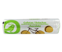 Galletas rellenas de chocolate PRODUCTO ECONÓMICO ALCAMPO 500 g.
