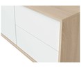 Mueble de TV de 2 puertas y 2 cajones, FORES.