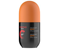 Desodorante roll-on para hombre con fragancia estimulante y protección anti-transpirante de hasta 24 horas COSMIA 50 ml.