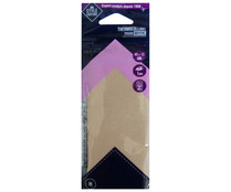 Reparador termoadhesivo para telas de punto color beige, 45x12cm., STYLE. Reparador termoadhesivo para telas de punto color beige, 45x12cm., STYLE.