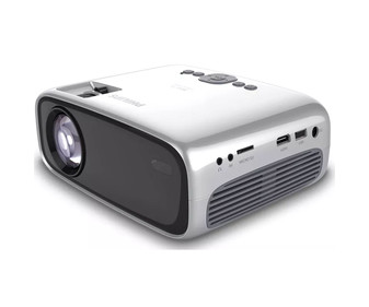 Proyector doméstico PHILIPSNEOPIX EASY PLAY hasta 165,1cm (65"), WiFi y Bluetooth. Proyector doméstico PHILIPSNEOPIX EASY PLAY hasta 165,1cm (65"), WiFi y Bluetooth.