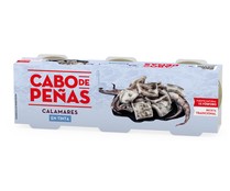 Calamares en su tinta en trozos CABO DE PEÑAS 3 uds x 45 g.