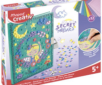 Secret Mosaics diario para decorar, MAPED Creativ.