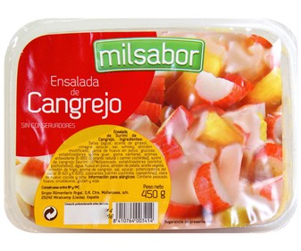 Ensalada de cangrejo 450 gramos Ensalada de cangrejo 450 gramos