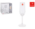Copa para vinos espumosos, fabricada en cristal 0,21 litros, Riserva Nebbiolo II BORMIOLI.