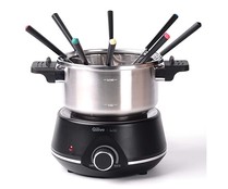 Fondue QILIVE Q.5416, 8 personas, 1400W,  termostato ajustable.