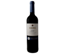 Vino tinto roble con denominación de origen Ribera del Duero EDERRA botella de 75 cl.