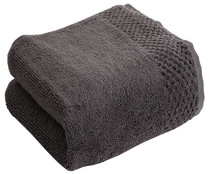 Toalla de baño 100% algodón color gris 500g/m² ACTUEL.