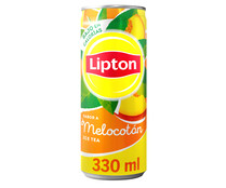 Bebida de te con zumo de melocotón LIPTON 330 ml.