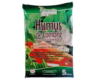 Humus de lombriz 5 litros Humus de lombriz 5 litros