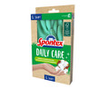Guantes de látex (interior de algodón reciclado) talla 8-8 1/2 SPONTEX DAILY CARE