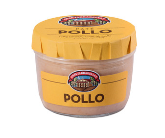 Paté de pollo CASA TARRADELLAS frasco de 125 g. Paté de pollo CASA TARRADELLAS frasco de 125 g.