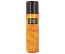 Desodorante spray para mujer ROYALE AMBREE 250 ml.