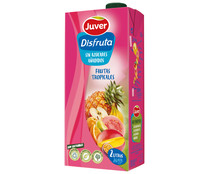 Néctar sin azúcar añadido tropical JUVER 2 l.