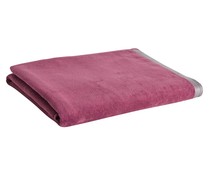 Toalla de playa velour 90x160cm, 100% algodón, 360g/m², ACTUEL. 1 unidad.