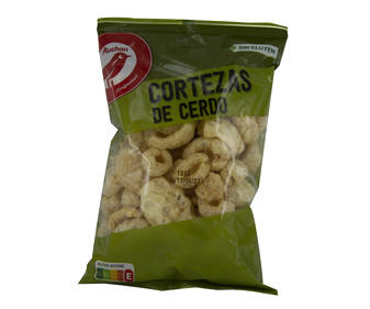 Snack de cortezas de cerdo PRODUCTO ALCAMPO bolsa de 75 g. Snack de cortezas de cerdo PRODUCTO ALCAMPO bolsa de 75 g.