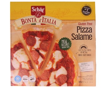 Pizza de salami 300 gramos Pizza de salami 300 gramos