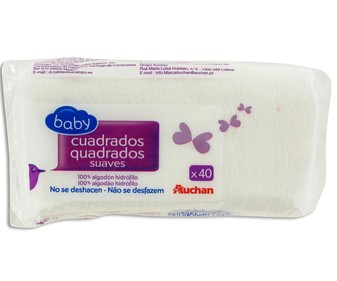 Algodones para bebé 40 unidades Algodones para bebé 40 unidades