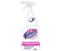 Quitamanchas para ropa blanca sin lejía, VANISH spray 750 ml