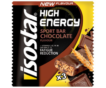 Barritas energéticas de chocolate 3 uds x 35 g.