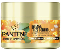 Mascarilla capilar intensiva, que ayuda a controlar el encrespamiento PANTENE Miracles 160 ml.
