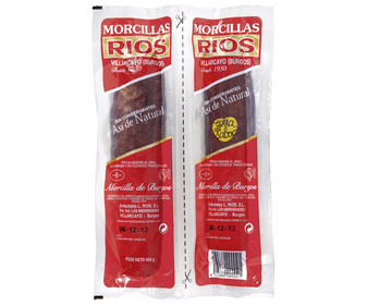 Morcilla de Burgos de arroz 600 gramos Morcilla de Burgos de arroz 600 gramos