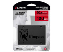 Unidad estado solido 120GB, KINGSTON A400, interno, tamaño 2,5".