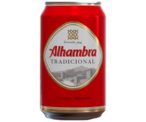 Cerveza ALHAMBRA PREMIUM LAGER lata de 33 cl.