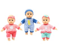 Mi primera muñeca bebé 25cm. varios modelos, ONE TWO FUN ALCAMPO.