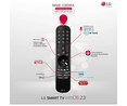 Televisión 165,1 cm (65") LED LG 65UR91006LA 4K HDR10, SMART TV, WIFI, TDT T2, USB reproductor y grabador, 3HDMI, 60HZ.