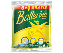 Bayeta amarilla sintética BALLERINA 7 uds.