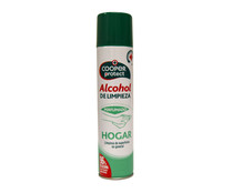 Alcohol de limpieza de superficies del hogar perfumado COOPER PROTECT 300 ml.