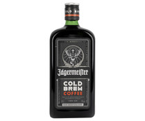 Licor de hierbas alemán con un suave toque de café JÄGERMEISTER Cold brew coffe botella de 70 cl.