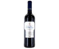 Vino tinto con denominación de origen calificada Rioja SOLAR VIEJO botella de 75 cl.