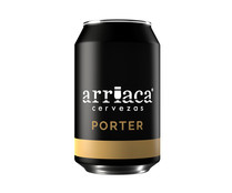 Cerveza artesanal  ARRIACA PORTER lata de 33 cl. - Alcampo