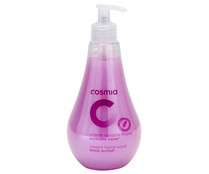 Jabón de manos con textura crema y aroma a orquídea negra COSMIA 500 ml.