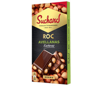 Chocolate negro con avellanas enteras SUCHARD ROC 180 g.
