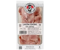 Lacón cocido cortado a mano, sin gluten y sin lactosa EL CHARCUTERO 200 g.