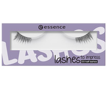 Pestañas artificiales individuales triples, para aumentar la longitud y el volumen ESSENCE Lashes to impress.