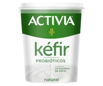 Kéfir natural con probióticos y autenticas levaduras de Kéfir ACTIVIA 420 ml.