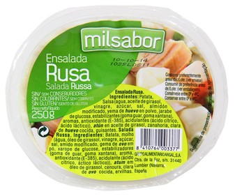 Ensaladilla rusa 250 gramos Ensaladilla rusa 250 gramos
