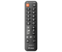 Mando a distancia universal MELICONI SPEEDY 2+ especifico para televisores y decodificadores.