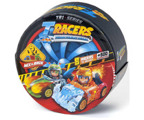 Coche mas figura coleccionable, varios modelos T-RACERS.